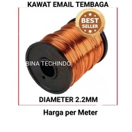 2.2MM EMAIL COPPER WIRE. 2.2MM COPPER COIL WIRE.ENAMEL WIRE COOPER PER METER