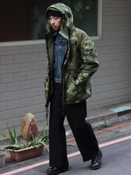 US Military Version ลายพราง ECWCS Gen1 Tactical M65 Windbreaker เสื้อแจ็คเก็ต 5050 Nylon ผ้าฝ้าย Out