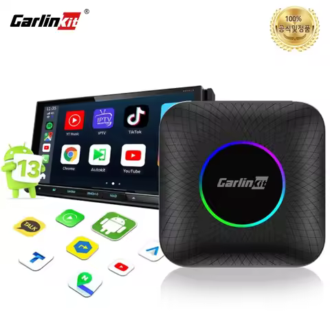 2026 CarlinKit CarPlay AI Box Android 13.0 QCM6225 8-Core Android Auto Wireless CarPlay Adapter 2.4+