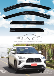 For Toyota Yaris Cross AC200 2023-ON Window Visor Vent Shade Rain Guard Visor