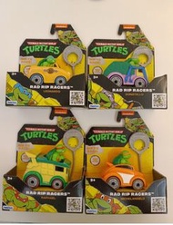 兩款忍者龜車仔： Teenage Mutant Ninja Turtles Turtle Rad Rip Racers / Shell Riders Heavy Duty Diecast Cars 手