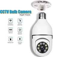 Cctv Bulb Camera 360° Panoramic Wireless 1080P Smart Security Camera WiFi Connect To Cellphon