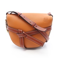 【二手】 LOEWE GATE BAG 小號單肩包 321.54.T20 駝色/灰褐色皮革 Gate Bag 小號 女士二手 A