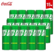 可口可乐（Coca-Cola）汽水碳酸饮料 330mL 15罐 雪碧