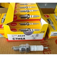 10 Heads NGK Spark Plug Model C7HSA/CPR6EA-9 Suitable For WAVE100 WAVE110I W125 Whale MSX CLICK PCX 