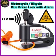 Alarm Lock Motorcycle Alarm Padlock Alarm Motor Lock Bicycles Anti-Thi3f Alarm Motorbike Alarm