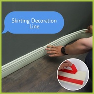 5 Meter x 9.8cm Skirting Wall Border Skirting dinding Skirting Floor Decorative Line Baseboard Flooring Wall Decor