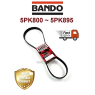 5PK 800 805 810 815 820 825 830 835 840 845 850 855 860 865 870 875 880 885 890 895 Bando Fan Belt