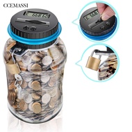 CS.B Money Box with Lcd Screen 2.5l Capacity Money Box Money Box with Lock and Lcd Digital Counter 2