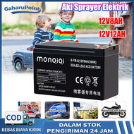 Aki Kering Sprayer Elektrik 12V 8AH/Baterai Alat Semprot Hama/Aki Sprayer Elektrik 12v 8AH / Aki Sprayer Elektrik/Aki Tangki Sprayer / Aki Kering 12v 8AH / Batterai Pompa Sprayer/aki tangki semprot/aki mobil mainan/Aki Battery12V 8Ah