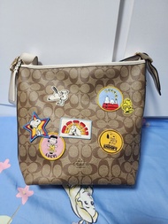 Coach Snoopy Monogram Bag hobo 袋