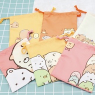 Sumikko Gurashi Cute Drawstring Pouch Outdoor Travel Small Bag Storage Pouch