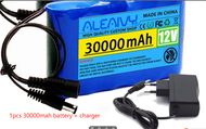 NEW high qualit 3S2P 12V 30000mAh ไอออนชาร์จ DC 12.6 V 20Ah+1a เครื่องชาร์จ