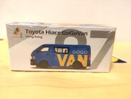 絕版 , Tiny, 微影, gogo van, no.07, toyota hiace gogovan, 車仔, 模型, 擺設