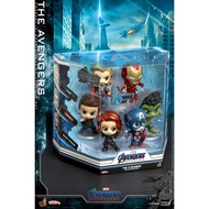 [SET OF 6] Hot Toys: Endgame The Avengers Iron Man/Captain America/Black Widow/Hawkeye/Hulk/Thor Cosbaby Set of 6