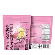 PowderVitamin Electrolytes Powder Plus (100 Servings) Raspberry Lemonade Electrolyte Powder Zero Cal