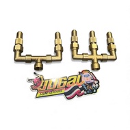 MESIN TU26 TRISULA BRASS NOZZLE - 3-branch nozzle - 2-branch nozzle, 2-stroke and 4-stroke pest spra