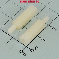 [30 Pieces]- HEX-M3 Plastic Pillar Male-Female Length 16mm Linhkien IC