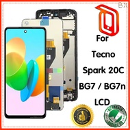 For Tecno Spark 20C BG7 / BG7n LCD Display  Screen Touch Panel Digitizer