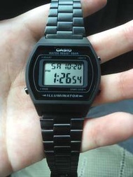Casio B640 黑鋼手錶 g shock 復古 文青