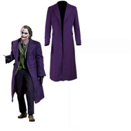 🎉Cosplay🎉 high-quality Heath Ledger Cosplay Suit Halloween mens The Dark Knight Joker Costume Purpl
