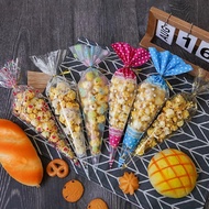 5pcs Party Bag, cone Plastic, Popcorn Plastic, PPS cone Plastic