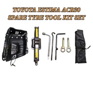 Car Jack Spare Tyre Tools Kits Toyota Estima Previa ACR30 Spare Tyre Tools Kits / Tool Kit Set With 