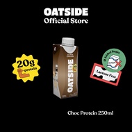 [Exp Jan26] OATSIDE Protein Chocolate Oat Milk 250ml- 20g Protein Drink, 3000mg BCAA, Dairy Free