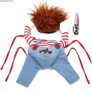 【Hipidog】Fun Dog Clothes Cat Chucky Costume Halloween Party Costume Pet Standing Outfit