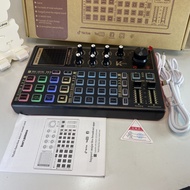 Sound card K300 thu âm livestream cùng lúc 3 thiết bị facebook tiktok youtube cao cấp