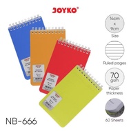 JOYKO A6 NB-666 SPIRAL NOTEBOOK