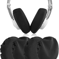 Geekria 2คู่ขนาดใหญ่ผ้าหยืดหยุ่นล้างทำความสะอาดได้ที่ครอบหูฟัง/ครอบคลุมหูฟัง/ที่ครอบหู/ยืดสุขาภิบาล Earcupเหมาะกับ4.33 "-6.29" ชุดหูฟังเช่น ÂKG K240 Studio K702 PS4หูฟังทอง