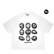 Yes Simple T-shirt Shop Dominate Labs Oversized Cotton Combed 24s Distro Men's T-shirt Original 100%