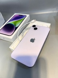 僅開機全新 iPhone 14 plus 256gb purple 12/21