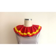 Ruffle accessories, clown costume, carnival costume,/collar neck clown costume accessories