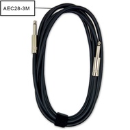 Amumu AEC28-3M Cable For Bass Piano Guitar Audio Jack 3 Meters