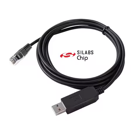Silicon Labs USB Programming Cable CP2102 USB RS232 to RJ45 8P8C for Tait TM8000 TM8100 TM8200 TM910