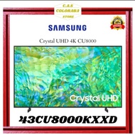 TV SAMSUNG 43CU8000 SMART TV 43 INCH LED 4K UHD AU43CU8000 AU43CU AU43CU80 AU43CU8000KXXD 43CU 43CU80 CU8000 SAMSUNG SMART TV 43 INCH