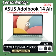 2025 ASUS Adolbook 14 Air AMD Ryzen™ 9 H 270/ Ryzen AI 9 365/ R9-8945H/ R7-8845H 2.8K 120Hz OLED ASU