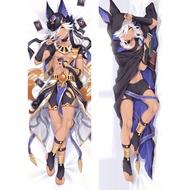 Game Genshin Impact Cyno Anime Dakimakura Hugging Body Pillow Case HD Otaku Throw Cushion Cover Pill