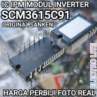 IC IPM SCM3615C91 SANKEN SCM3615 C91 SCM 3615C91 IC MODULE INVERTER