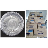(Bundle) 9" Disposable Plastic Plate 500pcs Purchase / Party Plate 9" / Pinggan 9" / Buffet Plastic 
