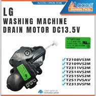 LG WASHING MACHINE DRAIN MOTOR DC13.5V - T2108VS3M/T2109VS2M/T2311VS2M/T2514VS2M/T2515VS2M/T2517VSAV