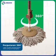Linezon Spin Mop 360 Premium Floor Mop Fullset Spin Floor Mop