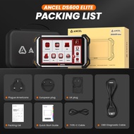 ANCEL DS600 BT OBD2 เครื่องสแกน อ่านลบโค๊ด ECU Coding BI-directional ตรวจสอบระบบทั้งหมดรถยนต์ 34 รีเ