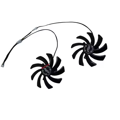 2Pcs/Set DIY PLD10010B12HH,Video Cooler Fan,For MSI RX6700XT Mech 2X RX 5700 XT GAMING X GPU Graphic