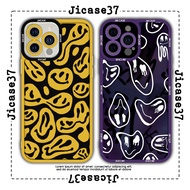 JM CASE square edge iphone CASE drew aesthetic collage pattern 6plus/6s/6splus/7/7plus/8/8plus/x/xs/