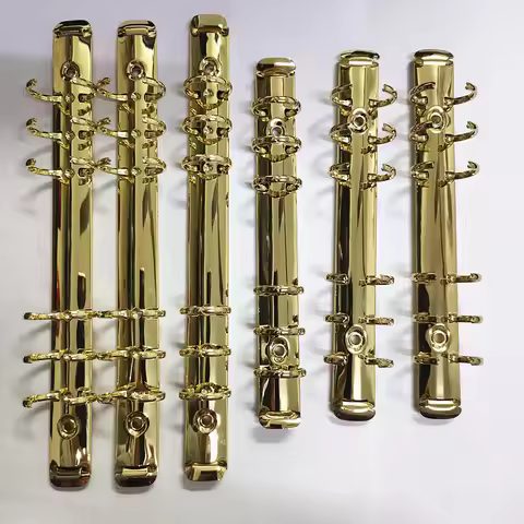 3PCS 19mm 25 30 Diameter A5 A6 Ring Mechanism Gold Silver With Screws