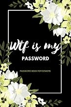 Password Books for Seniors: Large Print Password Organizer with alphabetical tabs for Username , Log