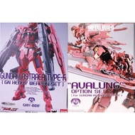 BANDAI MB METAL BUILD GUNDAM ASTRAEA TYPE-F GN HEAVY WEAPON SET AVALUNG OPTION SET
